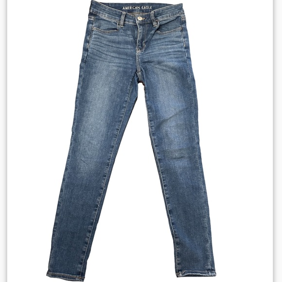 AMERICAN EAGLE HI-RISE JEGGING Next Level Stretch - Picture 1 of 4
